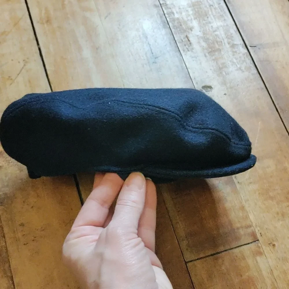 Newsboy Hat Size 4 to 6 Navy Blue Scally Cap Easter Spring Wedding Formal Preppy